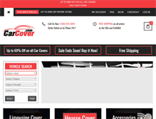Tablet Screenshot of carcover.com